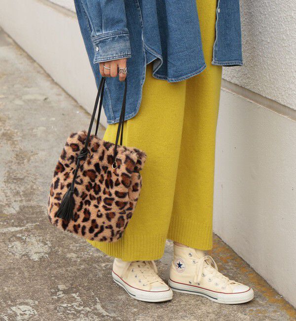 SHIPS any「SHIPS any: ファー巾着バッグ」|その他|