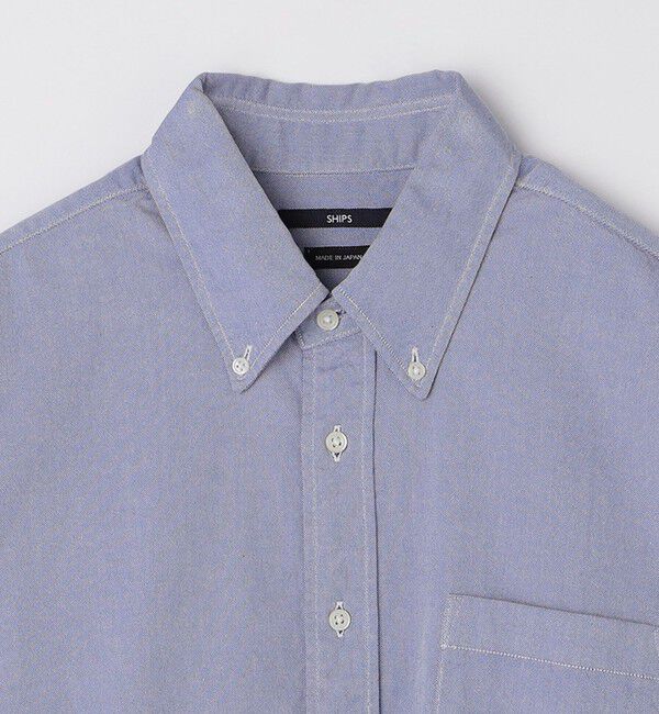SHIPS「SHIPS: スーピマ コットン ボタンダウン オックスフォード ロングスリーブ シャツ」|シャツ・ブラウス|