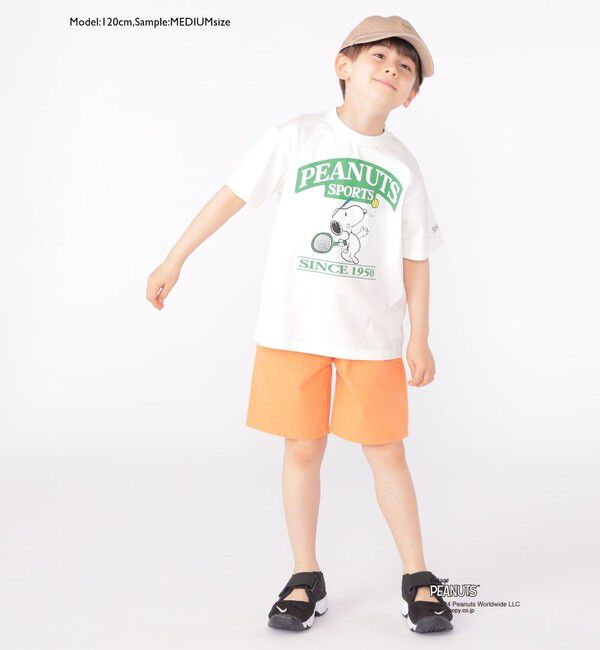SHIPS KIDS「SHIPS KIDS:100～125cm / スヌーピー スポーツ 半袖 TEE」|Tシャツ・カットソー|