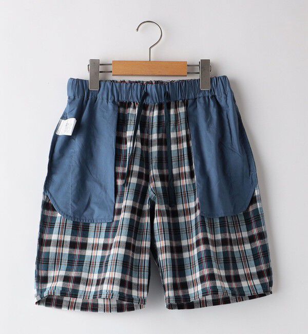 SHIPS KIDS「SHIPS KIDS:140～160cm / コットン チェック ショート パンツ」|その他|