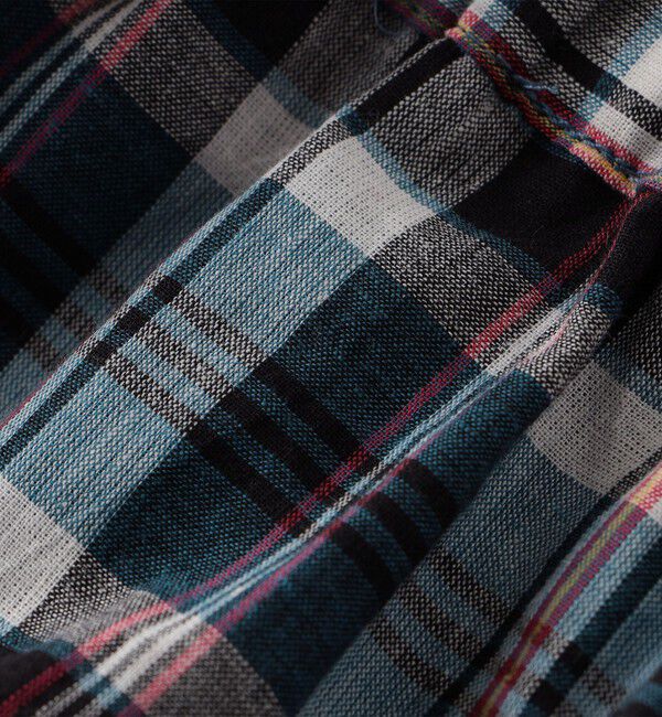 SHIPS KIDS「SHIPS KIDS:140～160cm / コットン チェック ショート パンツ」|その他|