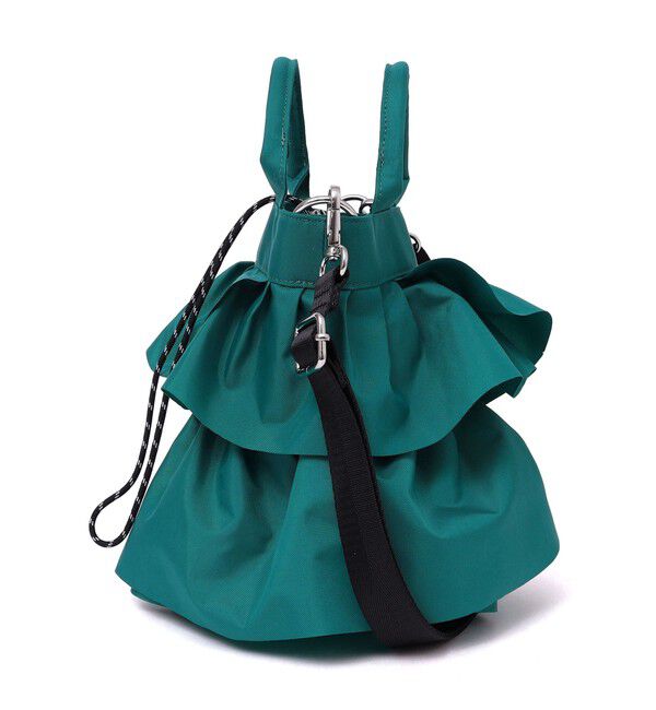 SHIPS for women「【WEB限定】 2WAY ナイロン フリル ショルダー バッグ」|ショルダー・メッセンジャー|