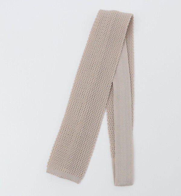 SHIPS「SHIPS: CANEPA社製 ウール ニット タイ」|ネクタイ・蝶ネクタイ|ナチュラル