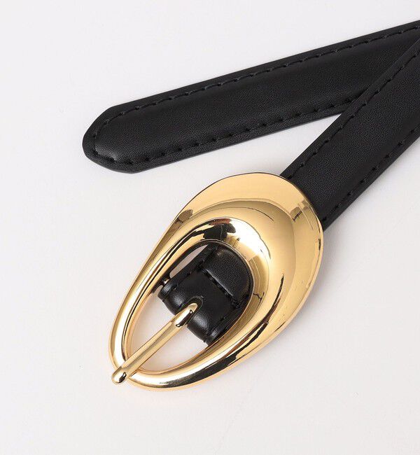 quaranciel「quaranciel: メタル バックル 8hole レザー ベルト」|ベルト|