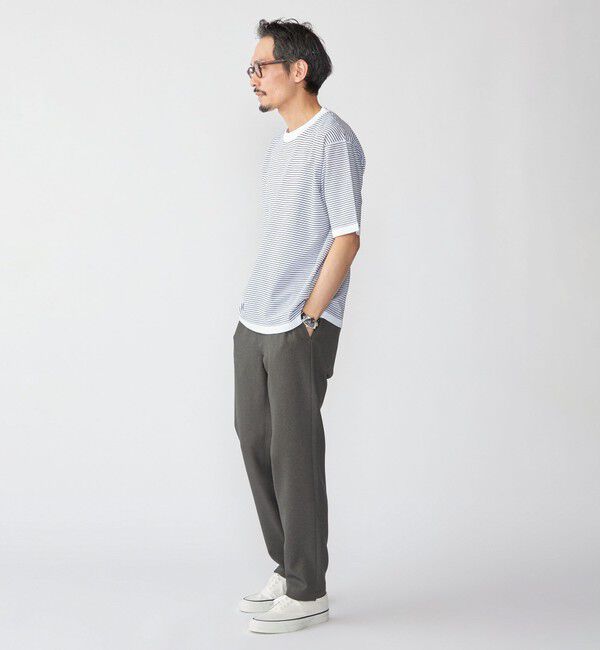 SHIPS「SHIPS:〈洗濯機可能〉18ゲージ ポリエステル ライト リラックス Tシャツ」|Tシャツ・カットソー|