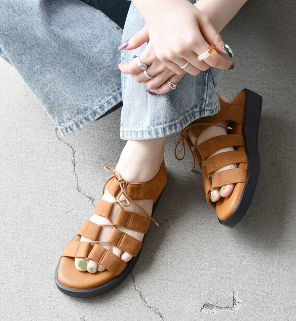 SHIPS any「SHIPS any: グラディエーター プラットフォーム サンダル」|サンダル|