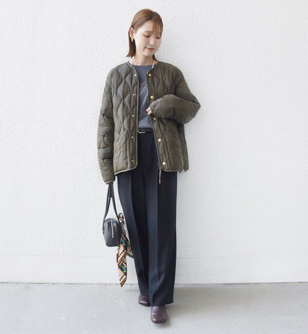 SHIPS for women「【SHIPS別注】TAION:〈手洗い可能〉リブ マルチ WAY ダウン ジャケット」|ダウン|