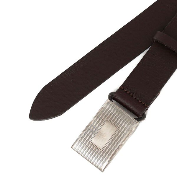 SHIPS any「SHIPS any: スライド バックル フリーサイズ レザー ベルト◇」|ベルト|