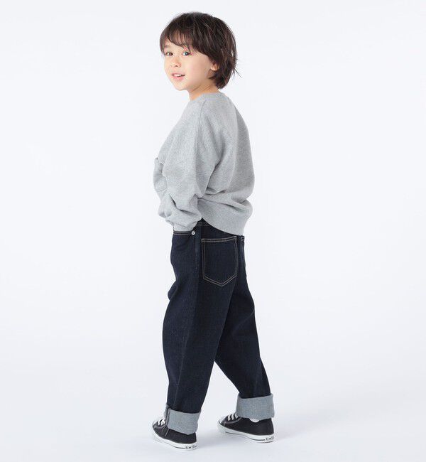 SHIPS KIDS「【WEB限定】SHIPS KIDS:100～160cm / NEW マイクロ ロゴ スウェット」|スウェット・ジャージ|