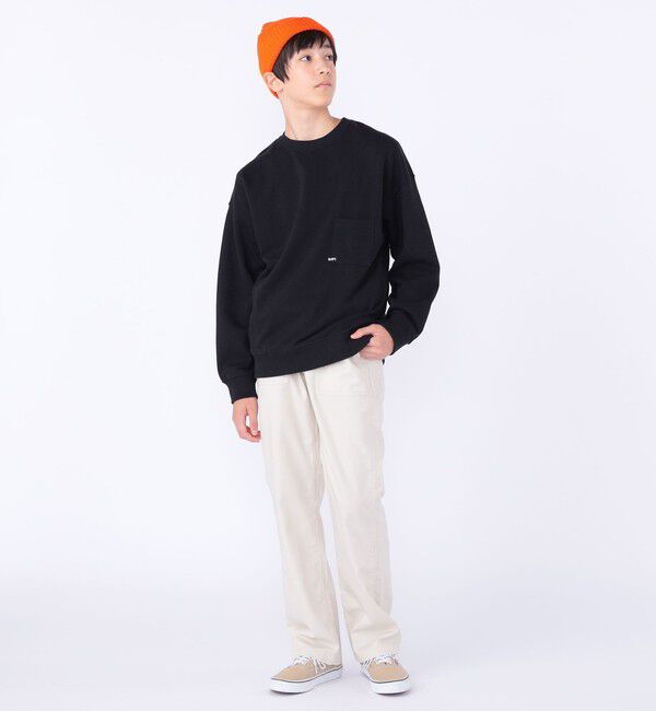 SHIPS KIDS「【WEB限定】SHIPS KIDS:100～160cm / NEW マイクロ ロゴ スウェット」|スウェット・ジャージ|