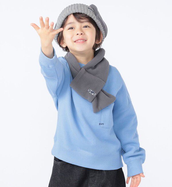 SHIPS KIDS「【WEB限定】SHIPS KIDS:100～160cm / NEW マイクロ ロゴ スウェット」|スウェット・ジャージ|