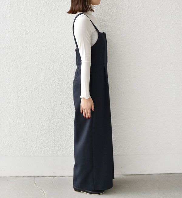 SHIPS Colors 「SHIPS Colors:〈手洗い可能〉ポリエステル/リネン スラブ オールインワン◇」|オールインワン|