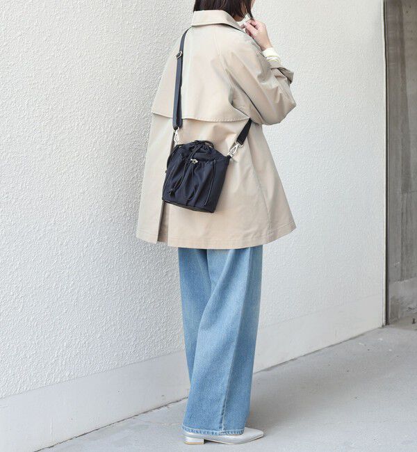 SHIPS Colors 「【WEB限定】SHIPS Colors:ナイロン ギャザー ミニ ショルダーバッグ◇」|ショルダー・メッセンジャー|