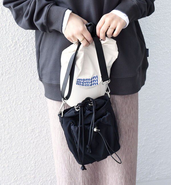 SHIPS Colors 「【WEB限定】SHIPS Colors:ナイロン ギャザー ミニ ショルダーバッグ◇」|ショルダー・メッセンジャー|