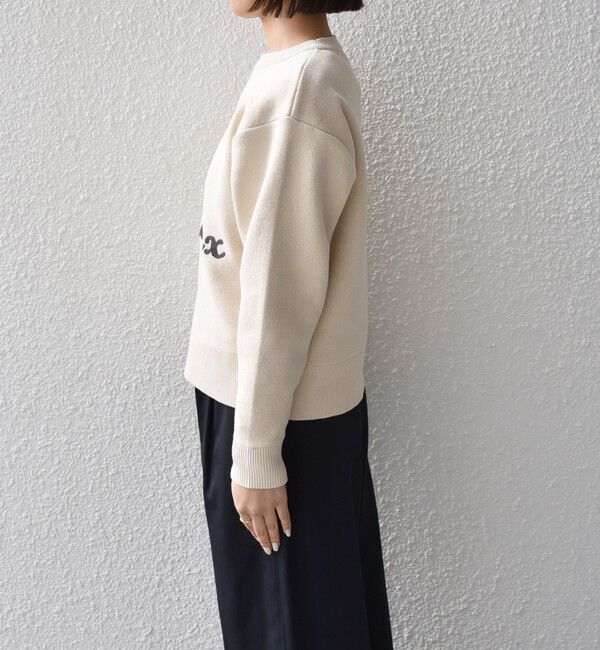 SHIPS Colors 「SHIPS Colors:〈手洗い可能〉サガラ ロゴ ニット」|ニット・セーター|