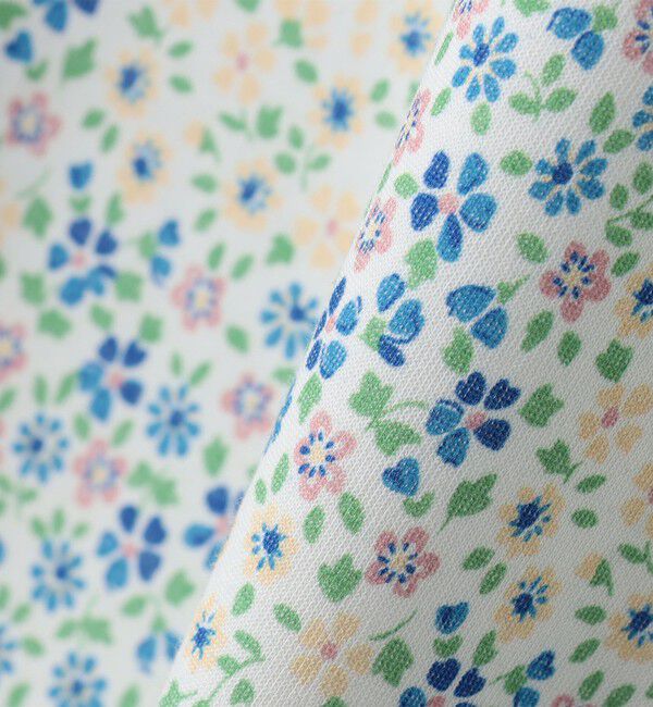 SHIPS KIDS「SHIPS KIDS:140～150cm / フラワー ポロシャツ ワンピース」|ワンピース|