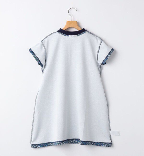 SHIPS KIDS「SHIPS KIDS:140～150cm / フラワー ポロシャツ ワンピース」|ワンピース|