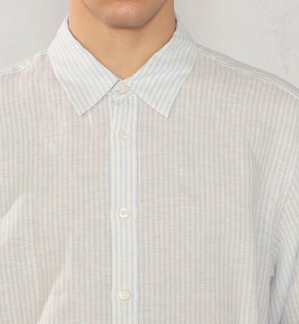 GALERIE VIE「リネンレギュラーカラーシャツ」|シャツ・ブラウス|