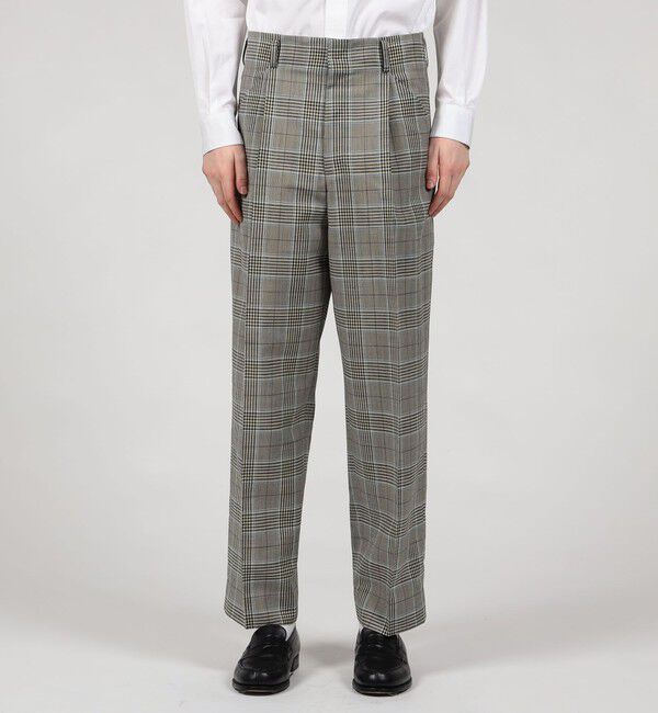 TOMORROWLAND MENS「シェットランドトロピカル プリーツパンツ」|その他|