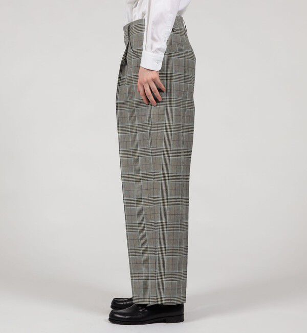 TOMORROWLAND MENS「シェットランドトロピカル プリーツパンツ」|その他|