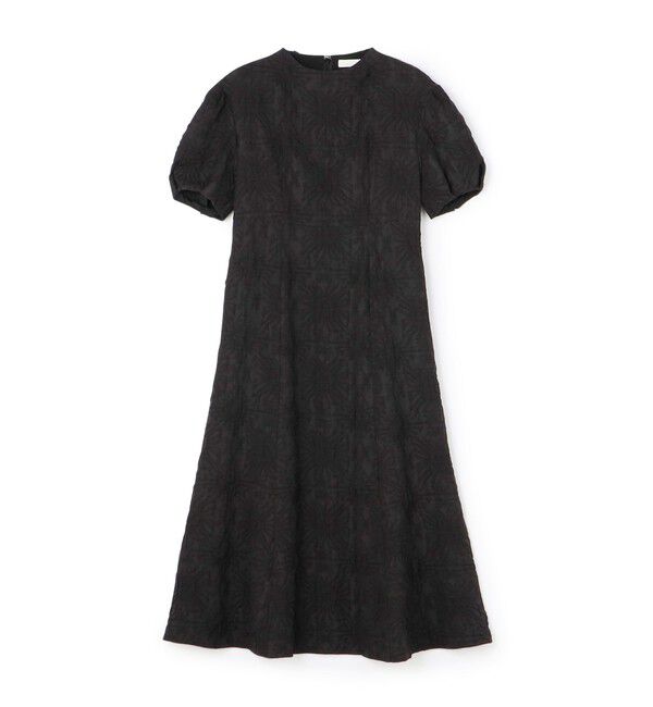 Ballsey「フラワージャカード マーメイドワンピース」|ワンピース|19 ブラック