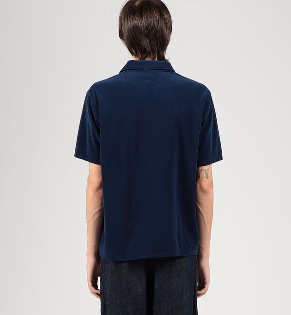 TOMORROWLAND MENS「スビンパイル スキッパーポロシャツ」|ポロシャツ|