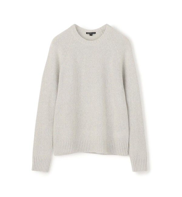 JAMES PERSE「ライトテクスチャードカシミヤ ラグランスリーブプルオーバー MLTC3705」|ニット・セーター|62 ライトグレー系