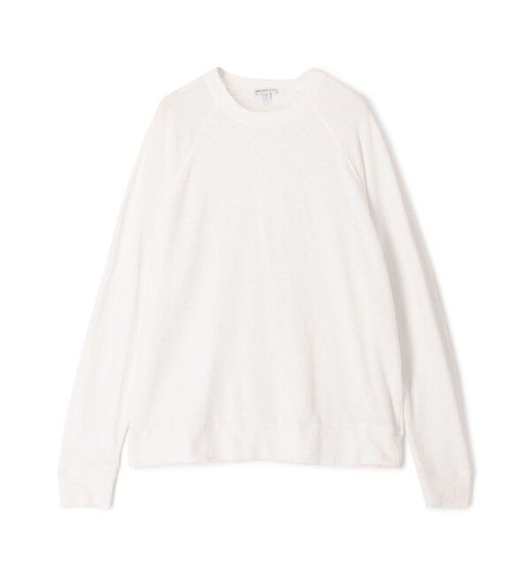 JAMES PERSE「バックパイルスエット ラグランスリーブプルオーバー WXA3657」|スウェット・ジャージ|11 ホワイト