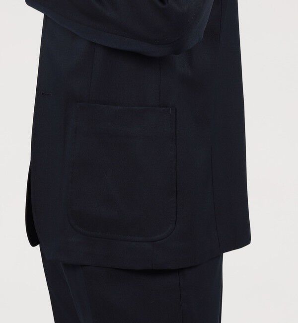 TOMORROWLAND MENS「ウールポリエステル シングルブレステッド 2Bジャケット V.B.CANONICO」|テーラードジャケット|