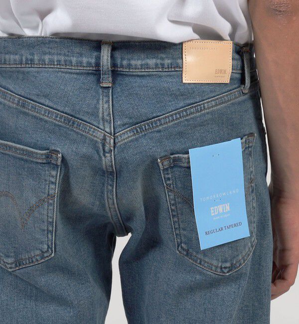TOMORROWLAND MENS「【別注】EDWIN REGULAR TAPPERD USED デニムパンツ」|デニム|