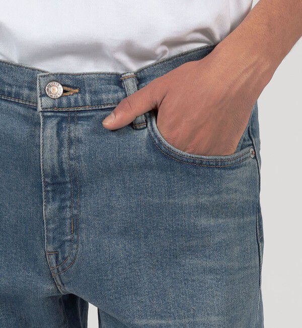 TOMORROWLAND MENS「【別注】EDWIN REGULAR TAPPERD USED デニムパンツ」|デニム|