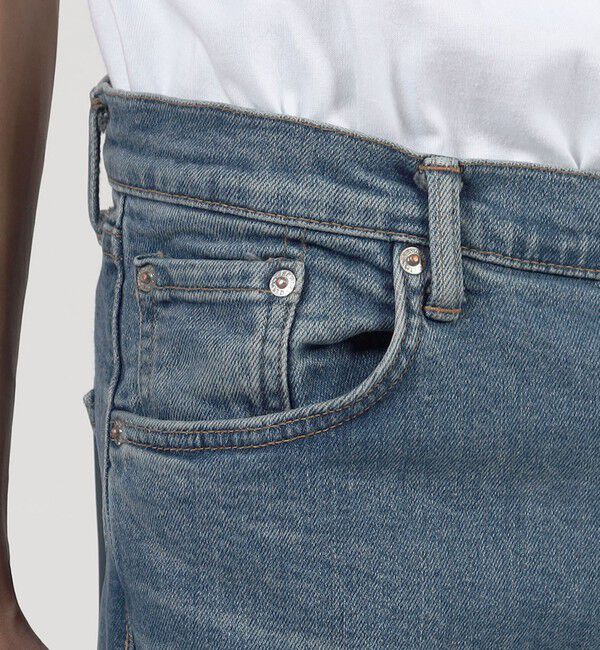 TOMORROWLAND MENS「【別注】EDWIN REGULAR TAPPERD USED デニムパンツ」|デニム|