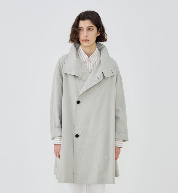 GALERIE VIE「パラシュートクロス スタンドカラーコート」|その他|