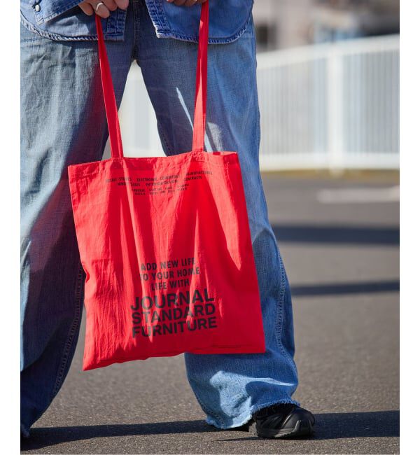 journal standard Furniture「《WEB限定》JSF TOTE　トートバッグ」|トートバッグ|レッド