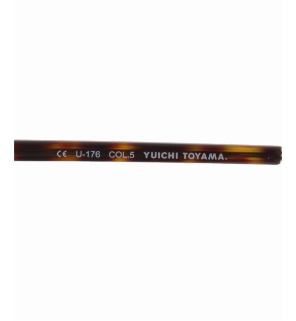 EYETHINK「YUICHI TOYAMA.  別注 U-176 Col.5EX Optical」|メガネ|