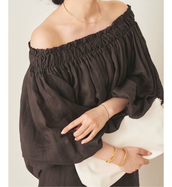 Plage「《予約》RAMY LINEN ブラウス」|シャツ・ブラウス|