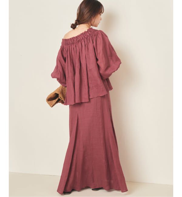 Plage「《予約》RAMY LINEN ブラウス」|シャツ・ブラウス|