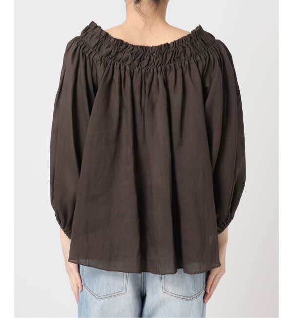 Plage「《予約》RAMY LINEN ブラウス」|シャツ・ブラウス|