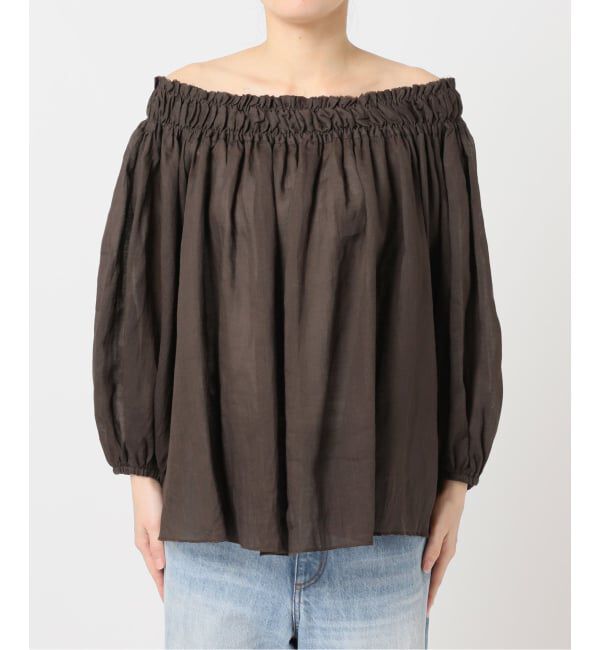 Plage「《予約》RAMY LINEN ブラウス」|シャツ・ブラウス|