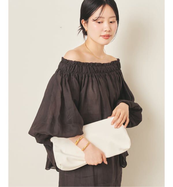 Plage「《予約》RAMY LINEN ブラウス」|シャツ・ブラウス|