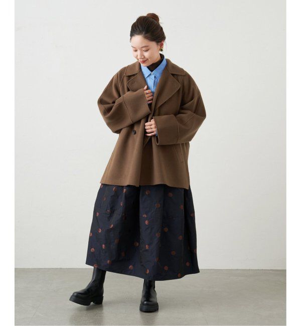 IENA「《追加2》スーパー160ダブルフェイス ショートコート」|その他|