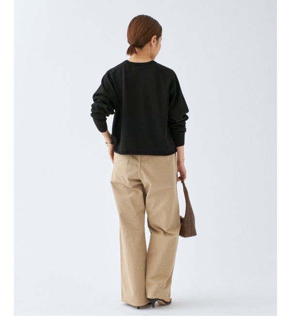 IENA「LEVITAコットン ロゴニット」|ニット・セーター|