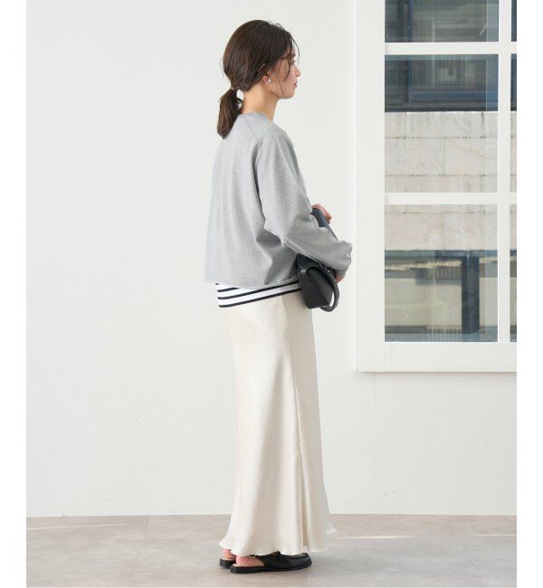 IENA「LEVITAコットン ロゴニット」|ニット・セーター|