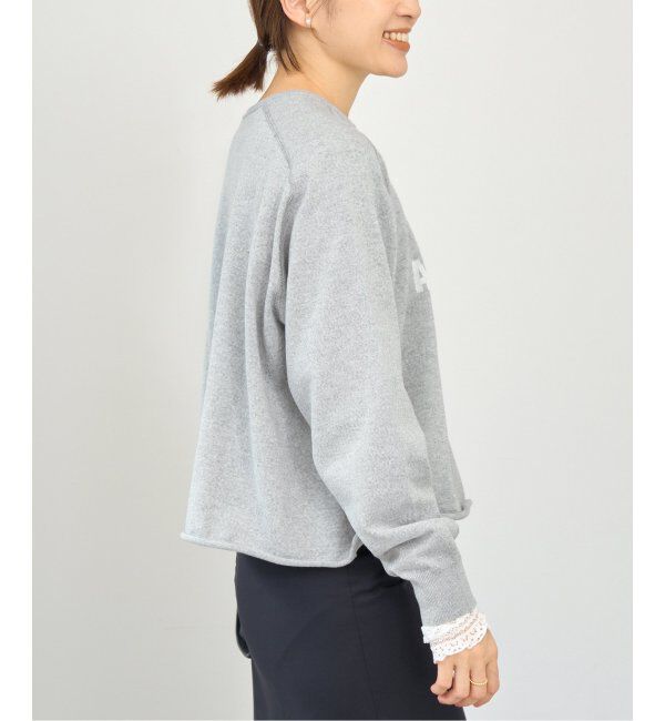 IENA「LEVITAコットン ロゴニット」|ニット・セーター|