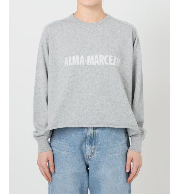 IENA「LEVITAコットン ロゴニット」|ニット・セーター|