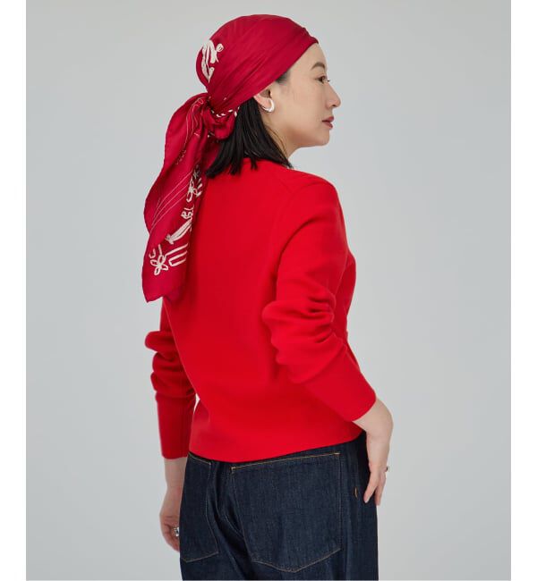 VERMEIL par iena「スムースクルーネックショートカーディガン」|カーディガン|