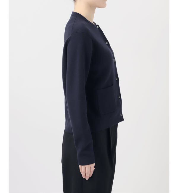 VERMEIL par iena「スムースクルーネックショートカーディガン」|カーディガン|