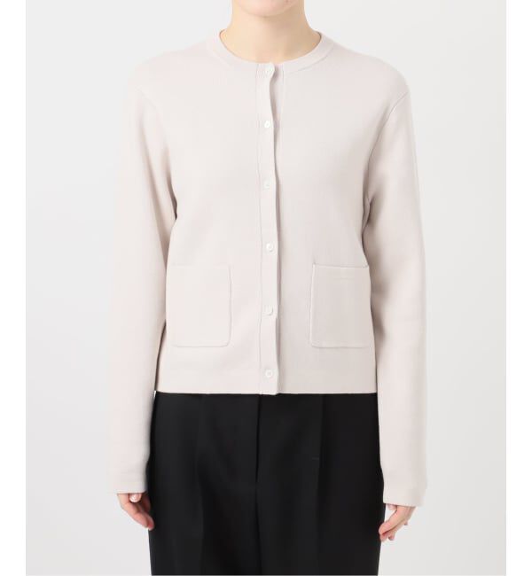 VERMEIL par iena「スムースクルーネックショートカーディガン」|カーディガン|