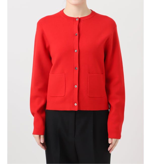 VERMEIL par iena「スムースクルーネックショートカーディガン」|カーディガン|