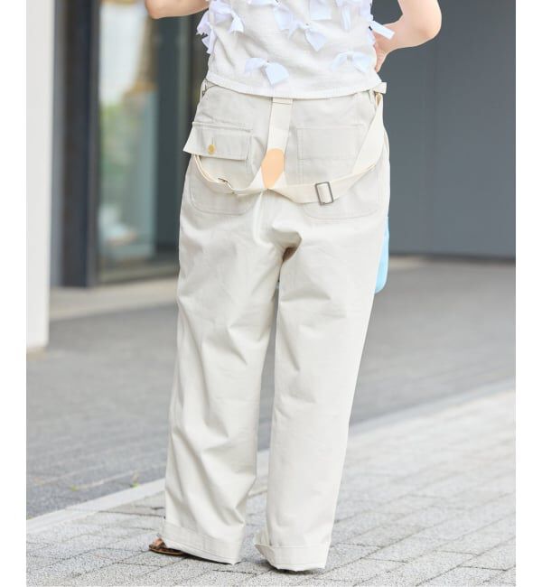 IENA「《予約》PEACEFUL DAYS/ピースフルデイズ サスペンダーPT パンツ」|その他|